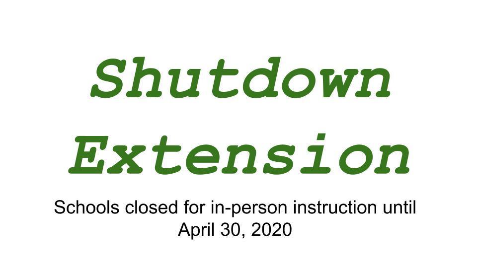 Shutdown Extended