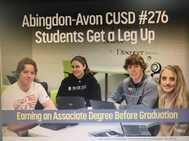 Abingdon-Avon High School's Associate Degree Program with Carl Sandburg College