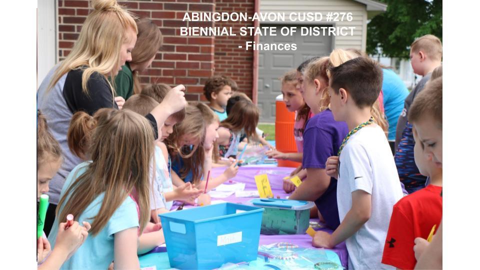 ABINGDON-AVON CUSD #276 BIENNIAL STATE OF DISTRICT - Finances