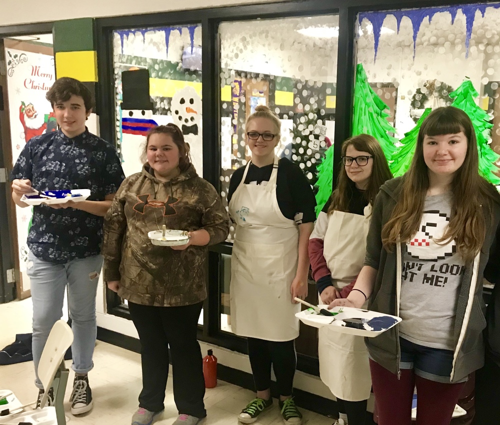 T.W.I.S.T.E.R. Program Decorates High School
