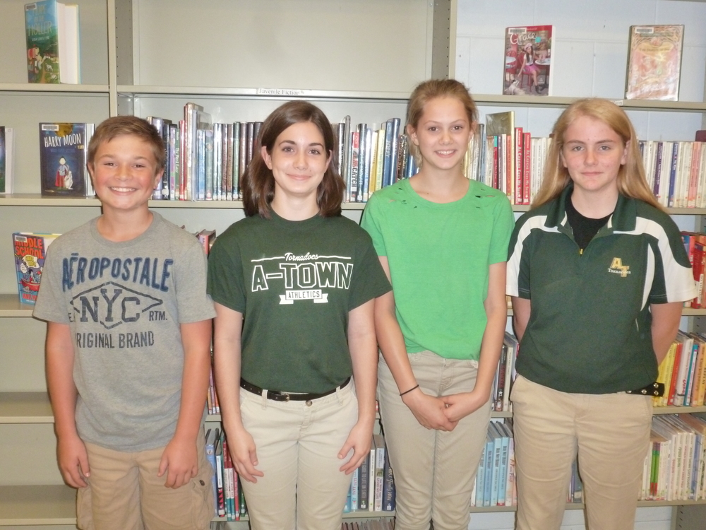 7th Grade Interact Officers Elected