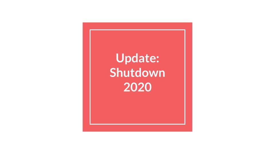 Update as of 3.14.20 5:09pm