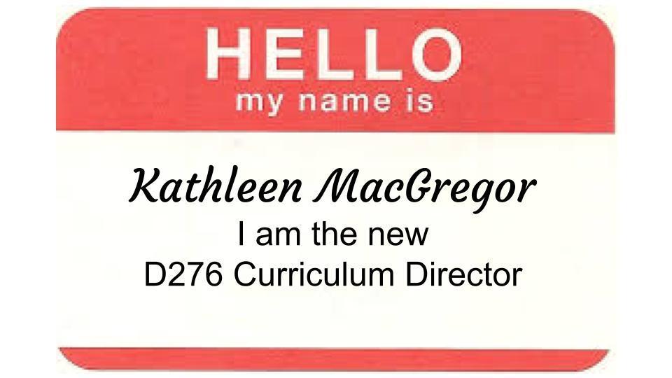 Meet the New Curriculum Director