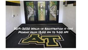 Walk-in Registration - Monday August 5th