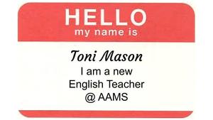 Meet our New English Teacher at AAMS