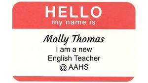 Meet our New English Teacher at AAHS