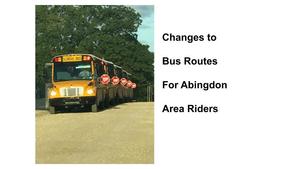 New Abingdon Bus Routes