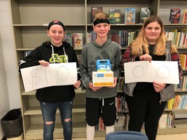 Abingdon-Avon Middle School and Avon Elementary collect for Pennies for Patients