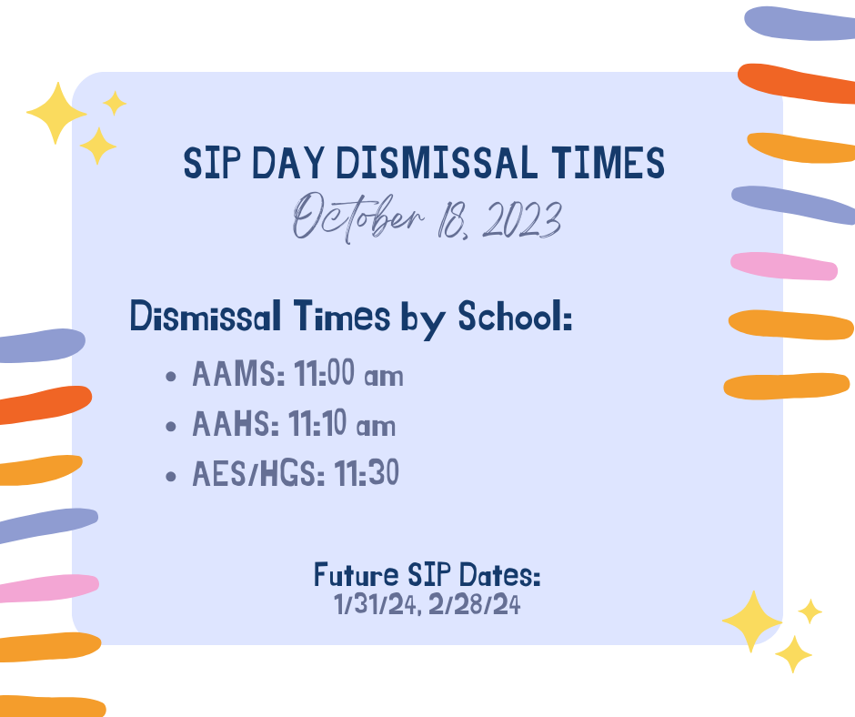 SIP Dismissal Times