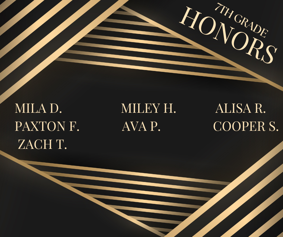 7th Grade Honors